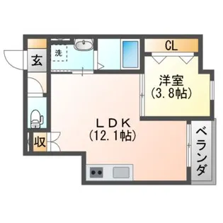 EIJU Koyama【3階】の間取り