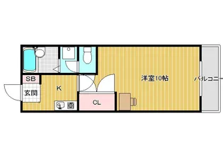 コンドウハイツ【3階】の間取り
