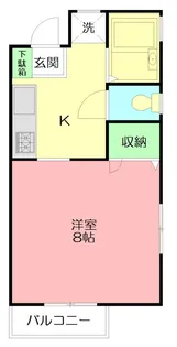 シティメゾンN【2階】の間取り