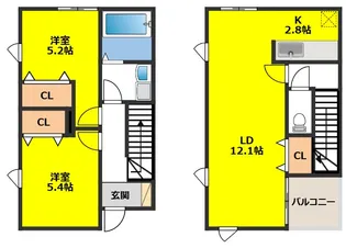ルピナスIIの間取り