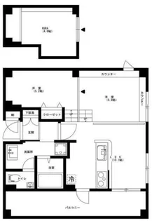 luciano(ルチアーノ)【2階】の間取り