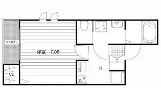 miharo【3階】の間取り