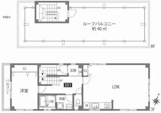 Hikari.BLD(旧光ビル)【3階】の間取り
