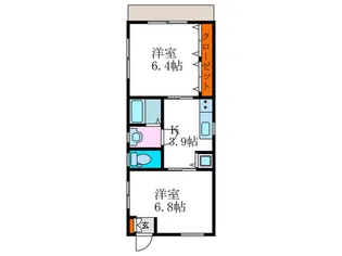 グリ-ンベルコ-ト【1階】の間取り