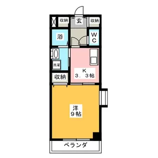 エスポワール猿投【2階】の間取り