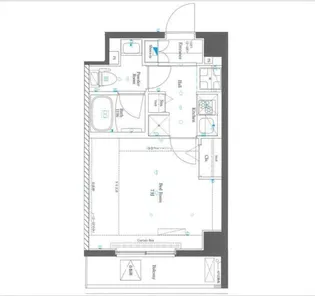 AZEST赤塚新町【1階】の間取り
