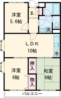 クレストヒル【3階】の間取り