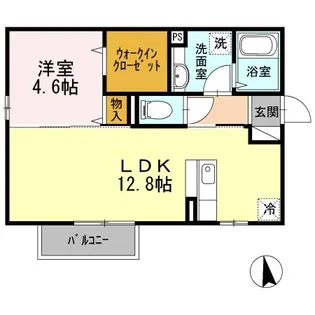 naissance・yama【1階】の間取り