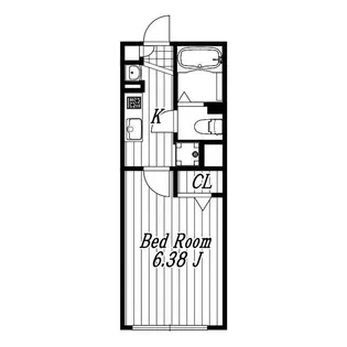 リーリオ堀切【4階】の間取り