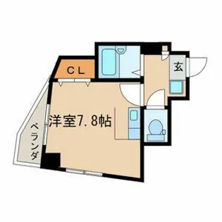 イシダハイム【4階】の間取り