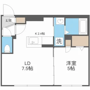 プラリネ【5階】の間取り