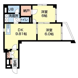 スペースV【2階】の間取り