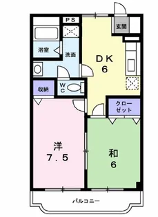 ゴールドティアラ【3階】の間取り