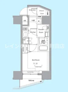 Log Noborito Station【11階】の間取り