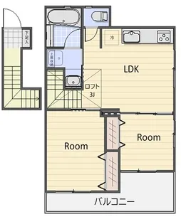 グランイデオ・南生田【2階】の間取り