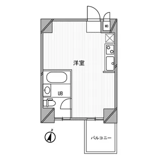 イーストヴィレッジ三宮【5階】の間取り
