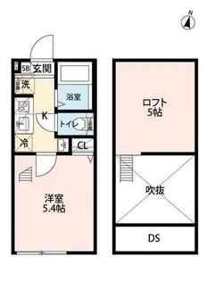 ペルラ小岩【2階】の間取り
