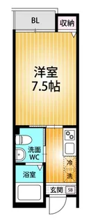 AQUE2【1階】の間取り