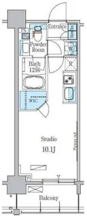 パークアクシス押上テラス【5階】の間取り