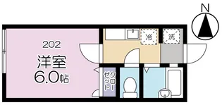 マイレ坂上【2階】の間取り