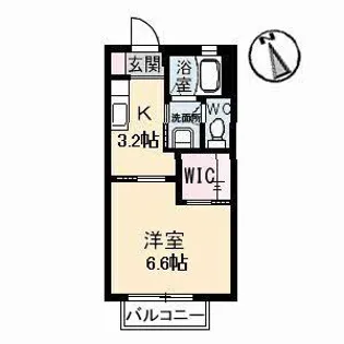 ツインメゾンあかや A棟【1階】の間取り