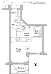 コンフォリア原宿【4階】の間取り