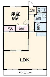 エクセレント富士見台【3階】の間取り