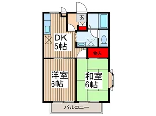 サンリヴェ-ル【2階】の間取り
