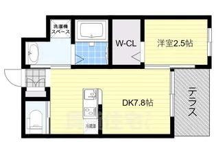 リアコート石橋3【3階】の間取り