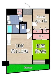 ベルフォーレ【2階】の間取り
