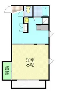 緑館2【4階】の間取り