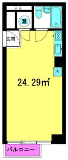 トーカン新宿キャステール【10階】の間取り