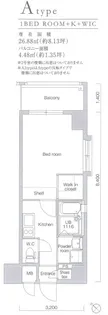 エンクレスト祇園【5階】の間取り