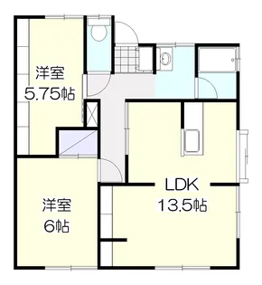 メゾン四ツ葉【1階】の間取り