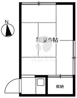 大野アパート【1階】の間取り