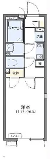 レオネクストカサミラII【3階】の間取り