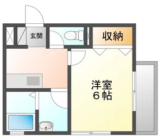 マ・メゾン【1階】の間取り