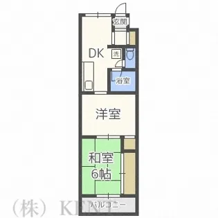 坂口マンション【3階】の間取り