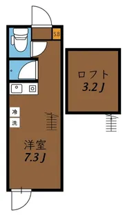トレカーサ大泉学園【1階】の間取り
