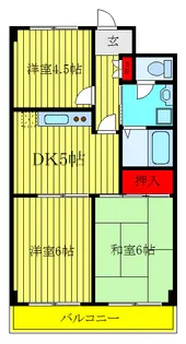 延安ビル【2階】の間取り