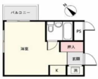 TOPお花茶屋【4階】の間取り