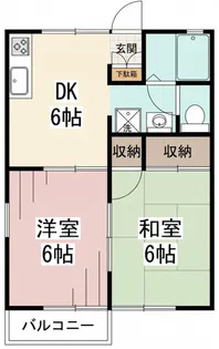 第2ハイツサイトウ【1階】の間取り