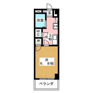 大善ビル【2階】の間取り