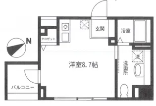オーキッド【4階】の間取り