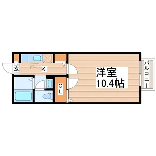 グリーン・テラス【1階】の間取り