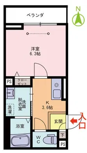 Syu【2階】の間取り