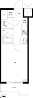 ルーブル北新宿【9階】の間取り