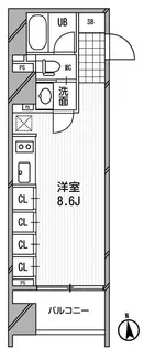 アーデン芝公園【9階】の間取り