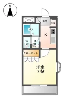 コンフォール【1階】の間取り