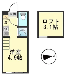 ハーモニーテラス新小岩III【2階】の間取り